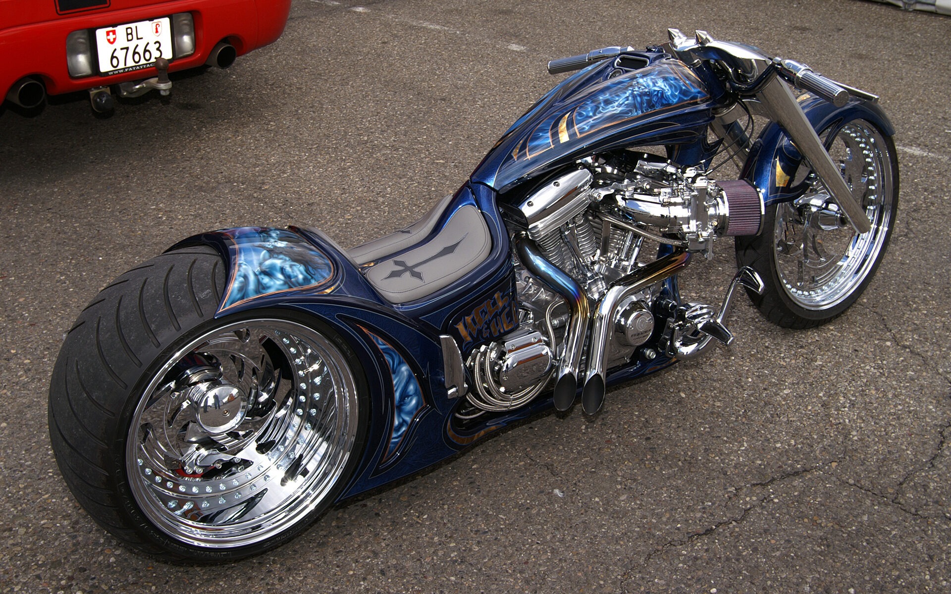 bike chopper custom