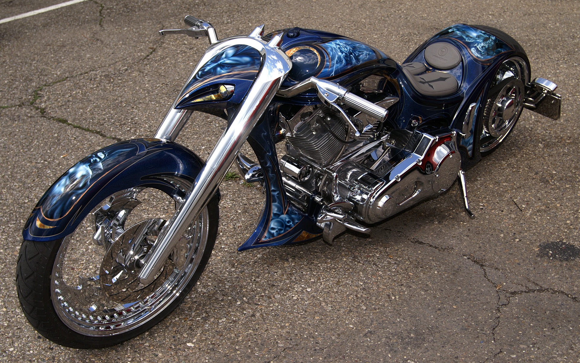 bike chopper custom