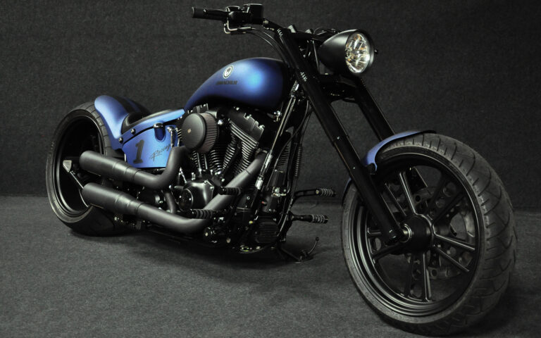 Erbacher TWO - Softail Blue